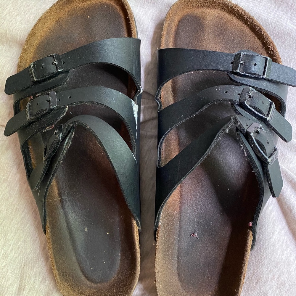 Black Birkenstocks